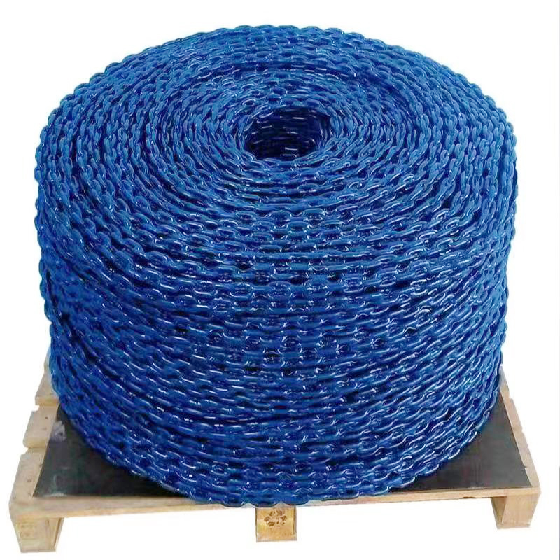 包塑补偿链（蓝色）